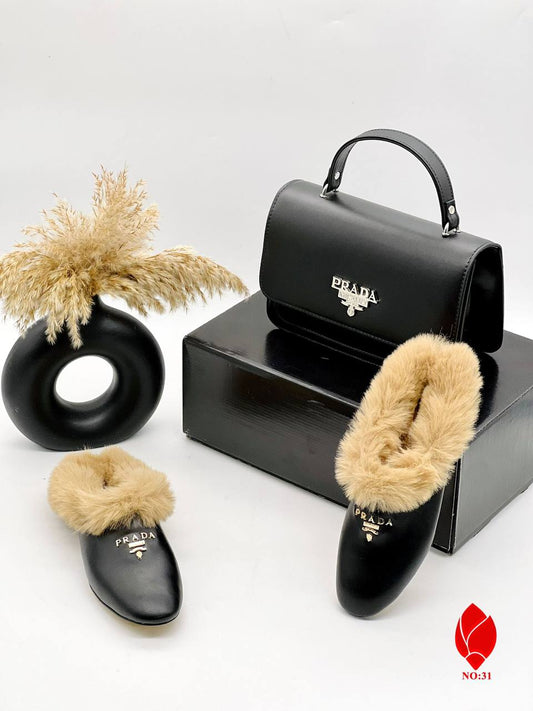 ΓΥΝΑΙΚΕΙΟ ΣΕΤ ΠΑΠΟΥΤΣΙΩΝ &amp; ΤΣΑΝΤΑΣ