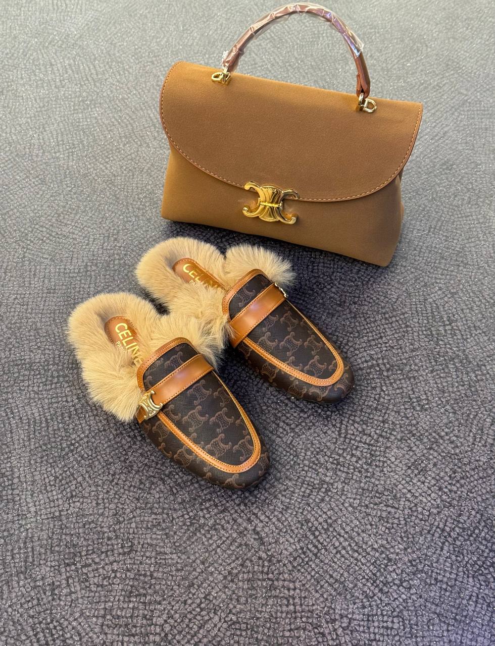 ΓΥΝΑΙΚΕΙΟ ΣΕΤ ΠΑΠΟΥΤΣΙΩΝ &amp; ΤΣΑΝΤΑΣ